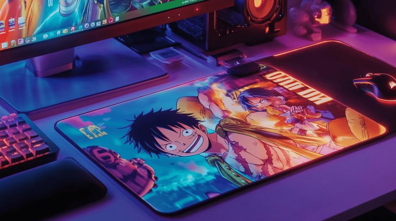 Collection de Tapis de Souris One Piece : Les navires legendaires de l’equipage